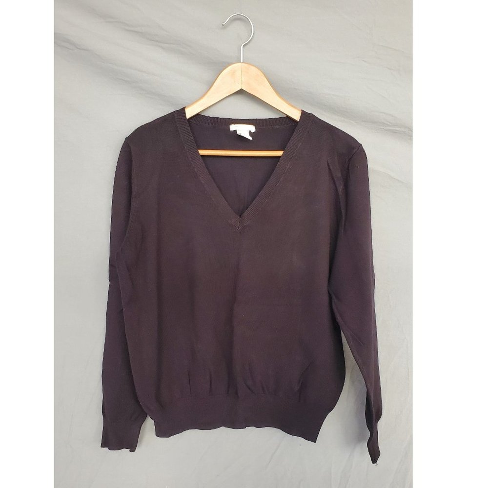 Black H&M V-Neck Sweater